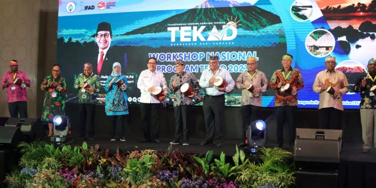 Hadiri Workshop Nasional Program TEKAD, Wagub Cok Ace Perkenalkan Konsep Ekonomi Kerthi Bali