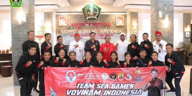 Berlaga di Sea Games Kamboja 2023, Pemkab Tabanan Lepas 17 Atlet Vovinam