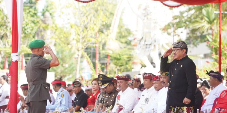 Wagub Cok Ace Jadi Inspektur Peringatan HUT Kota Bangli ke-819