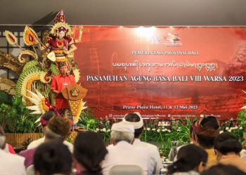 Keseriusan Gubernur Wayan Koster Melestarikan Budaya Bali Diapresiasi Peserta Pesamuhan Agung Bahasa Bali VIII Tahun 2023