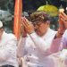 Mohon Kerahayuan dan Keharmonisan Jagat Bali, Wagub Cok Ace Ngaturang Bhakti di Pura Samuantiga