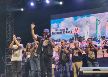 Wagub Cok Ace Apresiasi Kegiatan Sosial Republik Silver Head Harley Davidson Serangkaian Hari Jadinya Yang Ke-4