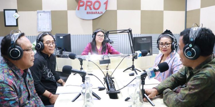 Dialog Interaktif 44 Tonggak Peradaban Penanda Bali Era Baru di RRI Singaraja