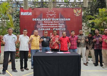 Keluarga Besar Alumni Angkatan Muda Muhammadiyah Bali Deklarasi Dukung Ganjar-Mahfud