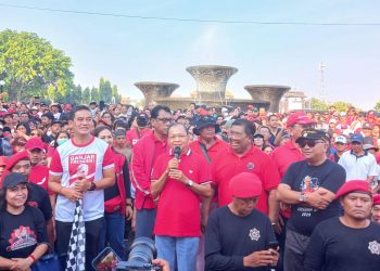Ribuan Masyarakat Buleleng Antusias Ikuti Creative Fun Walk PDI Perjuangan