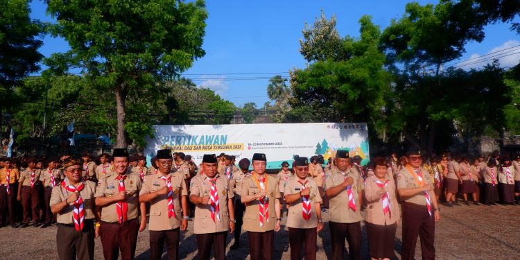 Wakili PJ. Gubernur Bali, Kwarda Bali Hadiri Upacara Pembukaan Pertikawan Regional Bali Nusra 2023