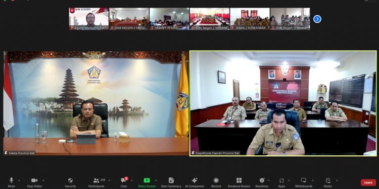 Sekda Dewa Indra Harap Perilaku Tidak Korup Jadi Budaya di Lingkungan Pemprov Bali