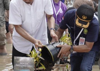 Sekda Dewa Indra Ajak Masyarakat Menanam Pohon di Setiap Kesempatan