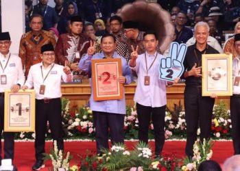 Perbandingan Perolehan Suara Anies, Prabowo, dan Ganjar di 38 Provinsi Menurut QC Charta Politika