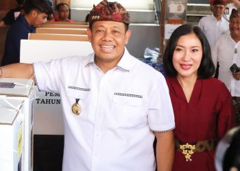 Pj. Gubernur Bersama Forkopimda Bali Pantau Pelaksanaan Pemilu di Denpasar