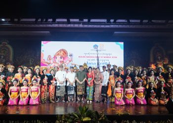 Sekda Dewa Indra Wakili Pj. Gubernur Bali Buka Bulan Bahasa Bali VI tahun 2024
