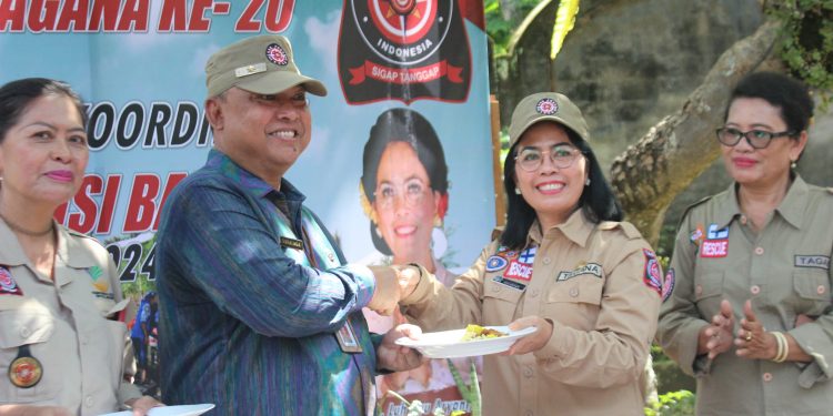 Gelar Apel Kesiapsiagaan, Dinsos P3A Bali Peringati HUT Taruna Siaga Bencana (Tagana) ke-20 dan Pengukuhan Forum Komunikasi Tagana Provinsi Bali Periode 2024 – 2029