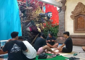 Pemuda Banjar Memperketat Pengawasan sebagai Respons atas Pembakaran Ogoh-Ogoh