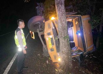 Kecelakaan Beruntun Melibatkan Tiga Kendaraan di Jalan Denpasar-Gilimanuk