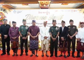 Hadiri Dharma Santi Nyepi Tahun Saka 1946, PJ. Gubernur Bali Ajak Masyarakat Mayasa Kerthi Laksanakan Dharma Agama dan Dharma Negara