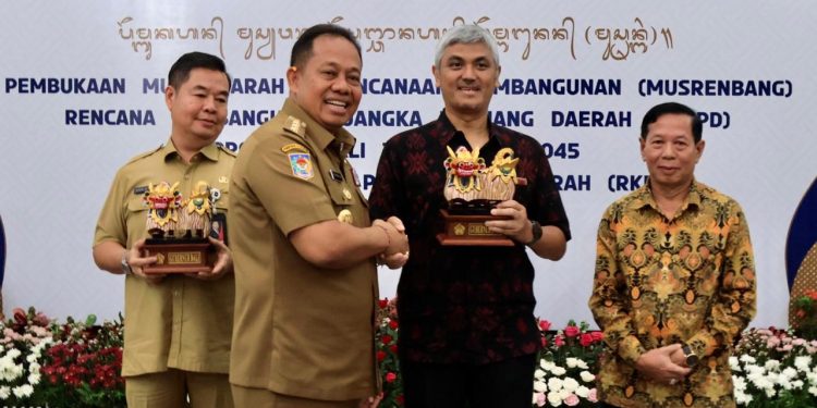 PJ. Gubernur S.M Mahendra Jaya Buka Musrenbang RPJPD Provinsi Bali Tahun 2025-2045 dan RKPD Provinsi Bali Tahun 2025