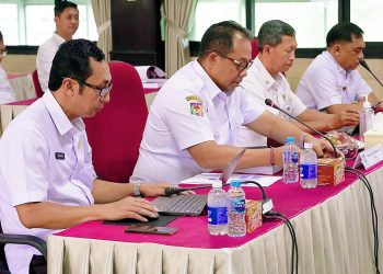 Pj. Gubernur Bali S. M. Mahendra Jaya Sampaikan Laporan Capaian Kinerja Dengan Tagline Ngrombo - Satu Hati, Satu Kata, Satu Tindakan