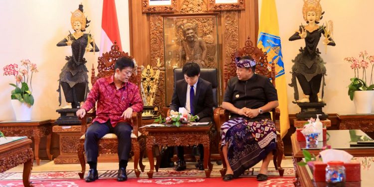 PJ Gubernur Bali Sambut Wakil Menteri Luar Negeri Jepang, Dorong Kerja Sama Peningkatan SDM
