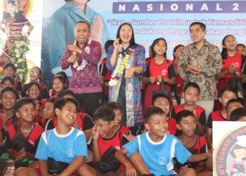 Peringatan Hari Ikan Nasional 2024, Ny. Ida Mahendra Jaya Dorong Ikan Jadi Solusi Permasalahan Gizi Masyarakat