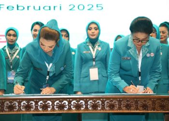 Ny. Putri Koster Resmi Dilantik sebagai Ketua TP-PKK/Tim Pembina Posyandu Provinsi Bali Periode 2025-2023