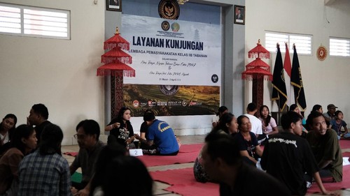 Lapas Tabanan Izinkan Keluarga Besuk Warga Binaan saat Nyepi dan Lebaran