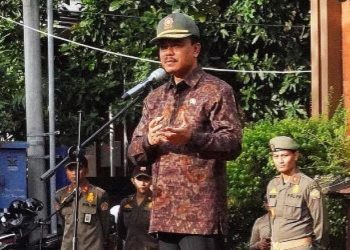 Sekda Dewa Indra Tingkatkan Komunikasi, Pol PP dan Satlinmas Harus Humanis Menangani Pelanggaran