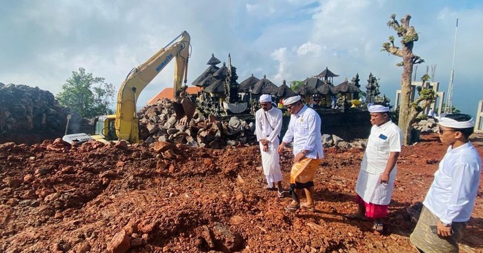 Pura Lempuyang Madya Direnovasi dengan Dana Rp 31 Miliar, Struktur Palinggih Diperbarui