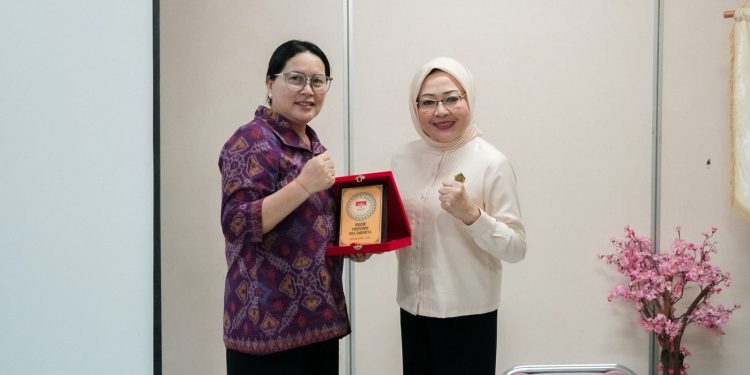 Perkuat Sinergi Antarorganisasi, Ketua BKOW Bali Audiensi ke BKOW DKI Jakarta