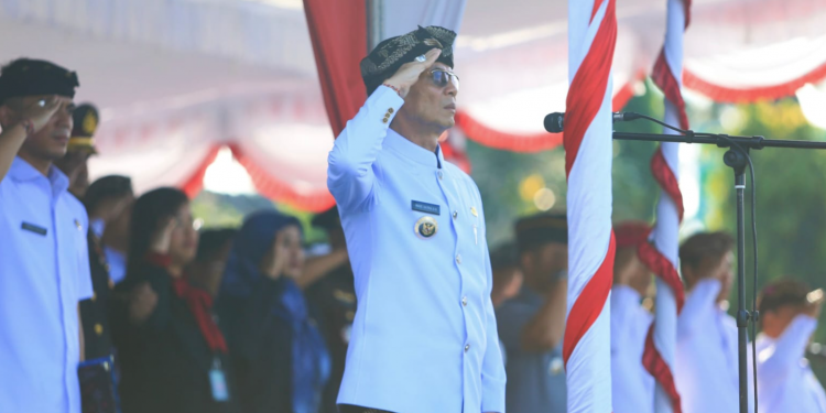 Bupati Klungkung I Made Satria Pimpin Apel Peringatan Hari Lahir Pancasila
