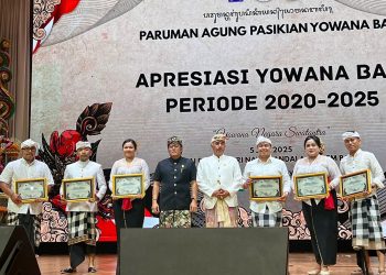 Hadiri Paruman Agung Pasikian Yowana Bali, Wagub Giri Prasta Dorong Peran Yowana sebagai Pilar Masa Depan Bali