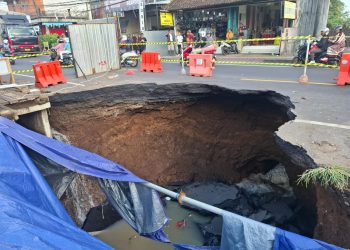 Longsor di Depan Pasar Bajera, Pemerintah Segera Tangani Kerusakan Jalan Nasional