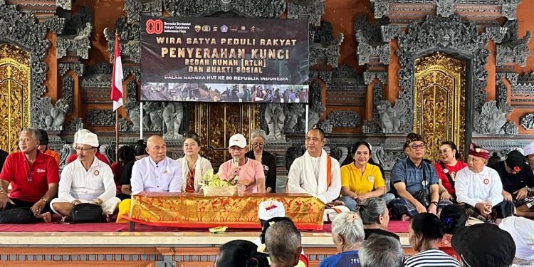 Bupati Satria Apresiasi Bakti Sosial Gema Perdamaian: Wujud Kepedulian dan Kebersamaan Menyambut HUT RI ke-80