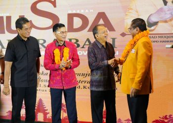 Gubernur Bali Ajak Hanura Perkuat Sinergi untuk Majukan Bali, OSO Puji Kepemimpinan Koster dalam Sejahterakan Masyarakat