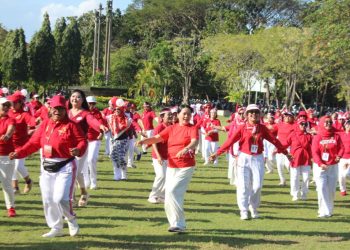 Peringati HUT ke-80 Kemerdekaan RI, Ketua BKOW Bali Ajak Anggota Utamakan Kebersamaan