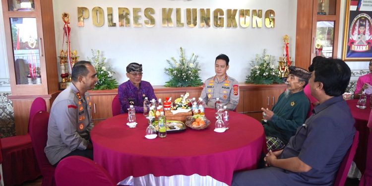 Bupati Satria Sambut Kunjungan Kerja Kapolda Bali di Klungkung