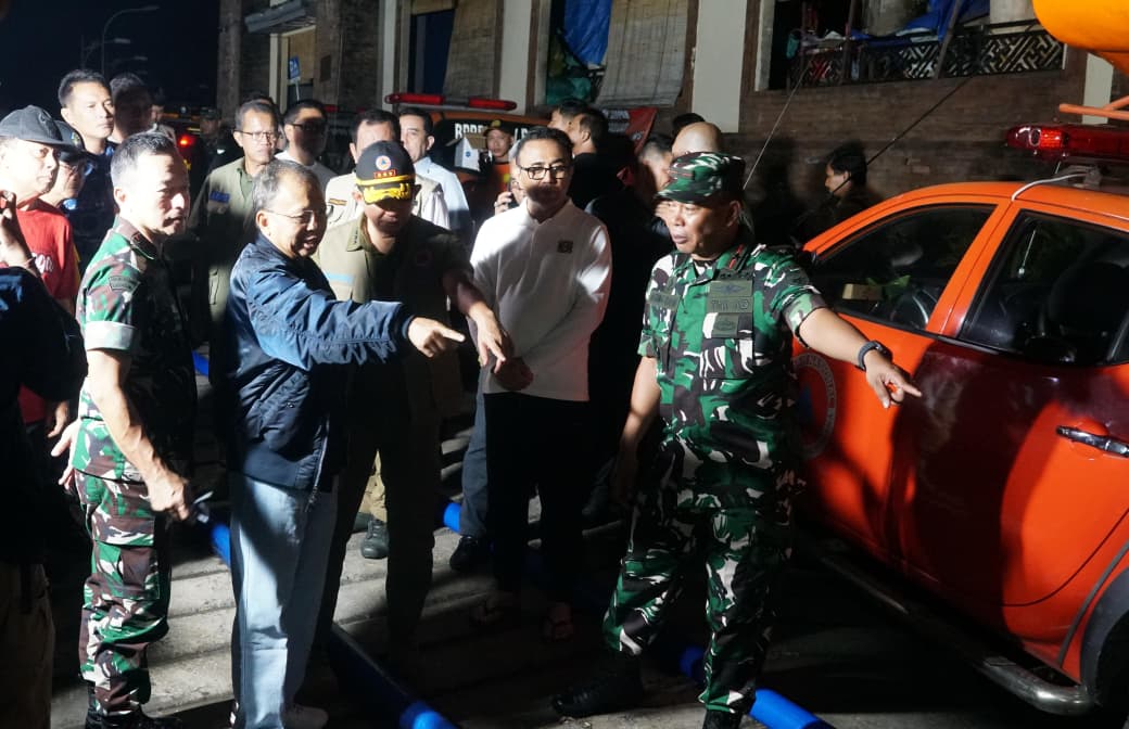 Rakor Pengendalian Banjir Bali Kepala BNPB dan Gubernur Koster Sepakat Percepat Pemulihan