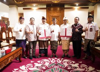 Gubernur Koster Kembalikan Situasi Normal di Ungasan, BAST Akses Jalan GWK Disepakati Pemkab Badung dan GWK