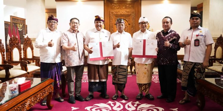 Gubernur Koster Kembalikan Situasi Normal di Ungasan, BAST Akses Jalan GWK Disepakati Pemkab Badung dan GWK