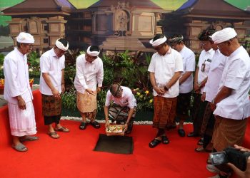 Koster Resmikan Groundbreaking Gedung Pusat BPD Bali, Sebut Kinerjanya Terbaik se-Indonesia
