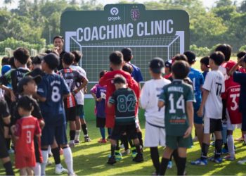 Gojek dan Bali United Gelar Coaching Clinic untuk Cetak Bibit Muda Sepak Bola Bali