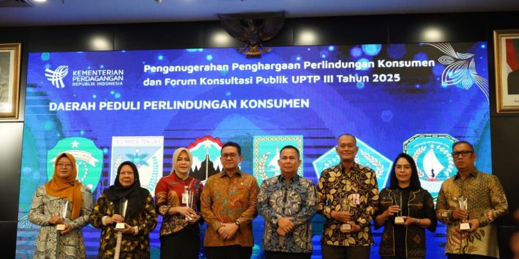 Kemendag RI Nobatkan Bali sebagai “Daerah Peduli Perlindungan Konsumen 2025”