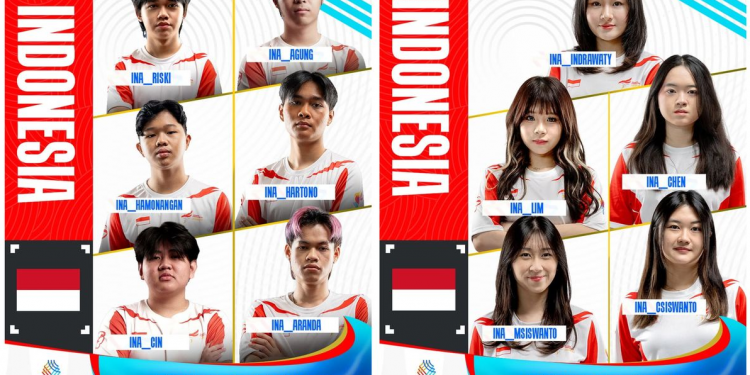 Indonesia Umumkan Skuad Mobile Legends Men & Women untuk SEA Games Bangkok