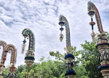 Lomba Penjor di Serangan Satu Karya Habiskan Hingga Rp 35 Juta