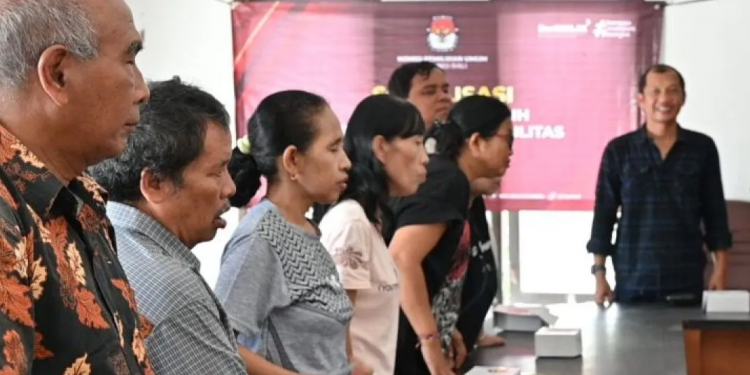 Menuju Pemilu Inklusif, KPU Bali Ajak Lebih Banyak Disabilitas Terlibat