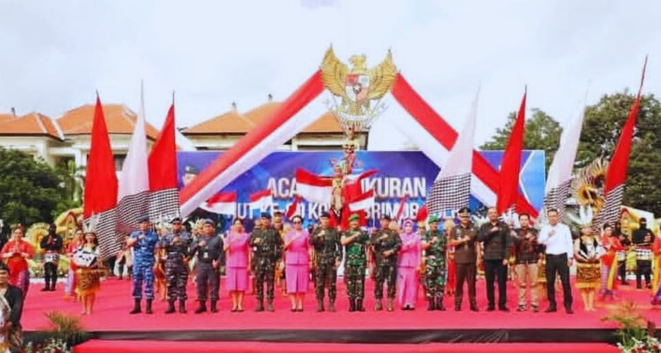 Perayaan 80 Tahun Brimob, Polda Bali Hadirkan Tarian Nusantara dan Acara Syukuran