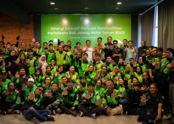 Sinergi Gojek–Polda Bali Mitra Driver Dibekali Etika Berkendara di Kawasan Wisata