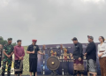 Suara Gamelan Baleganjur Iringi Peringatan Hari Pahlawan di Bangli