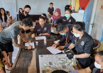 Tindak Lanjut Program Asta Cita, BNN Bali Gelar Operasi di Kawasan Rawan