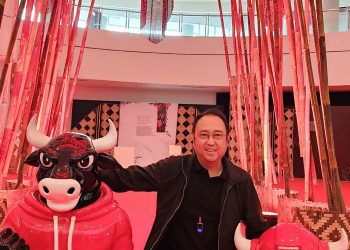 Maskot Banteng Muncul di Arena Rakernas dan HUT ke-53 PDI-P di Ancol