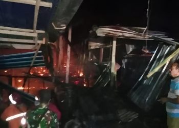 Peternakan Ayam Boiler di Banjarangkan Ludes Terbakar